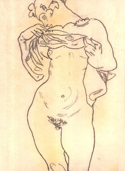 Akt von Egon Schiele